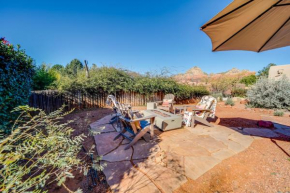 Central Sedona Home with Red Rock Mtn View, Fire Pit